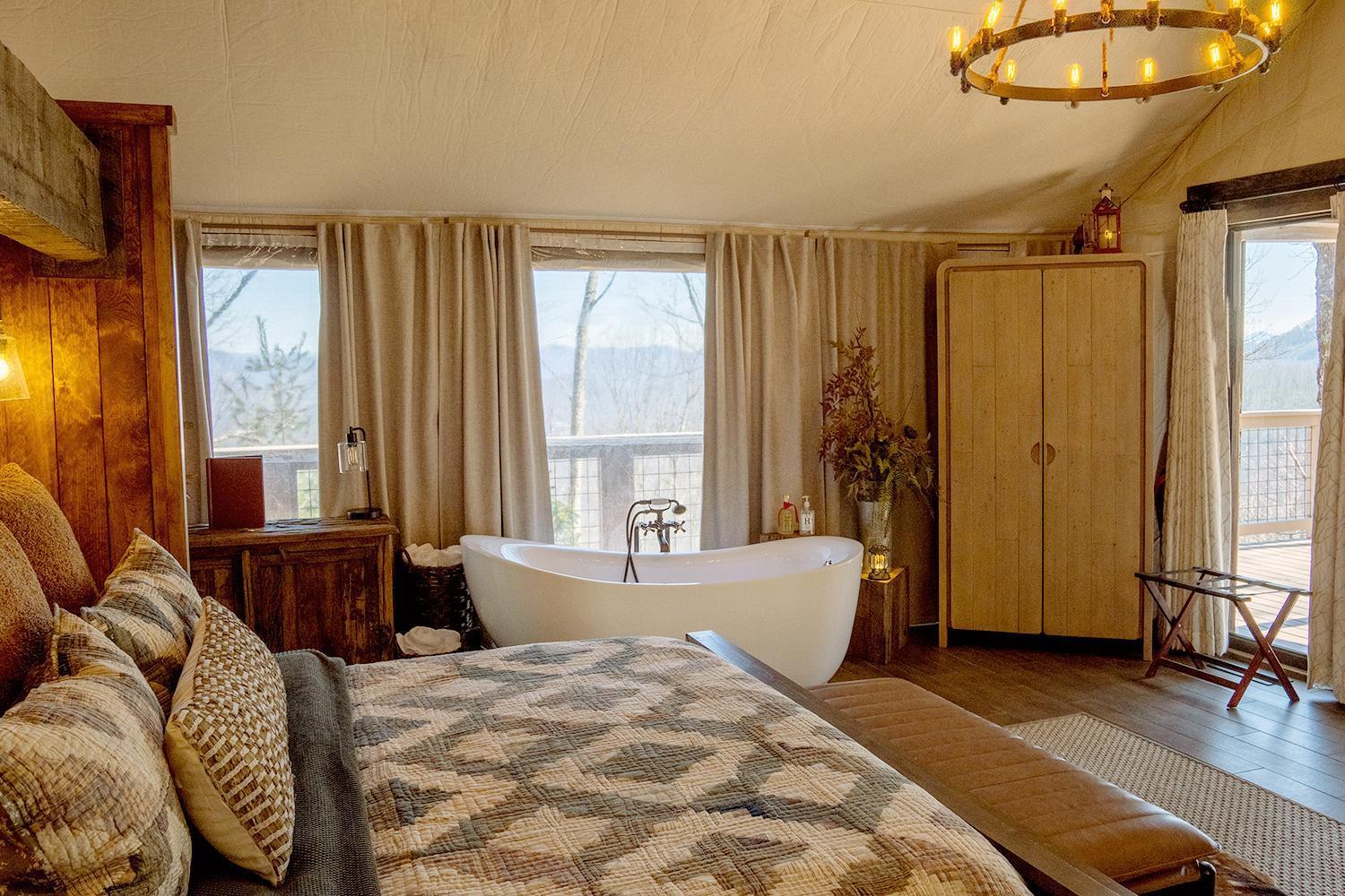 Hotel Elk & Embers Mountain Hideaway à Waynesville Extérieur photo
