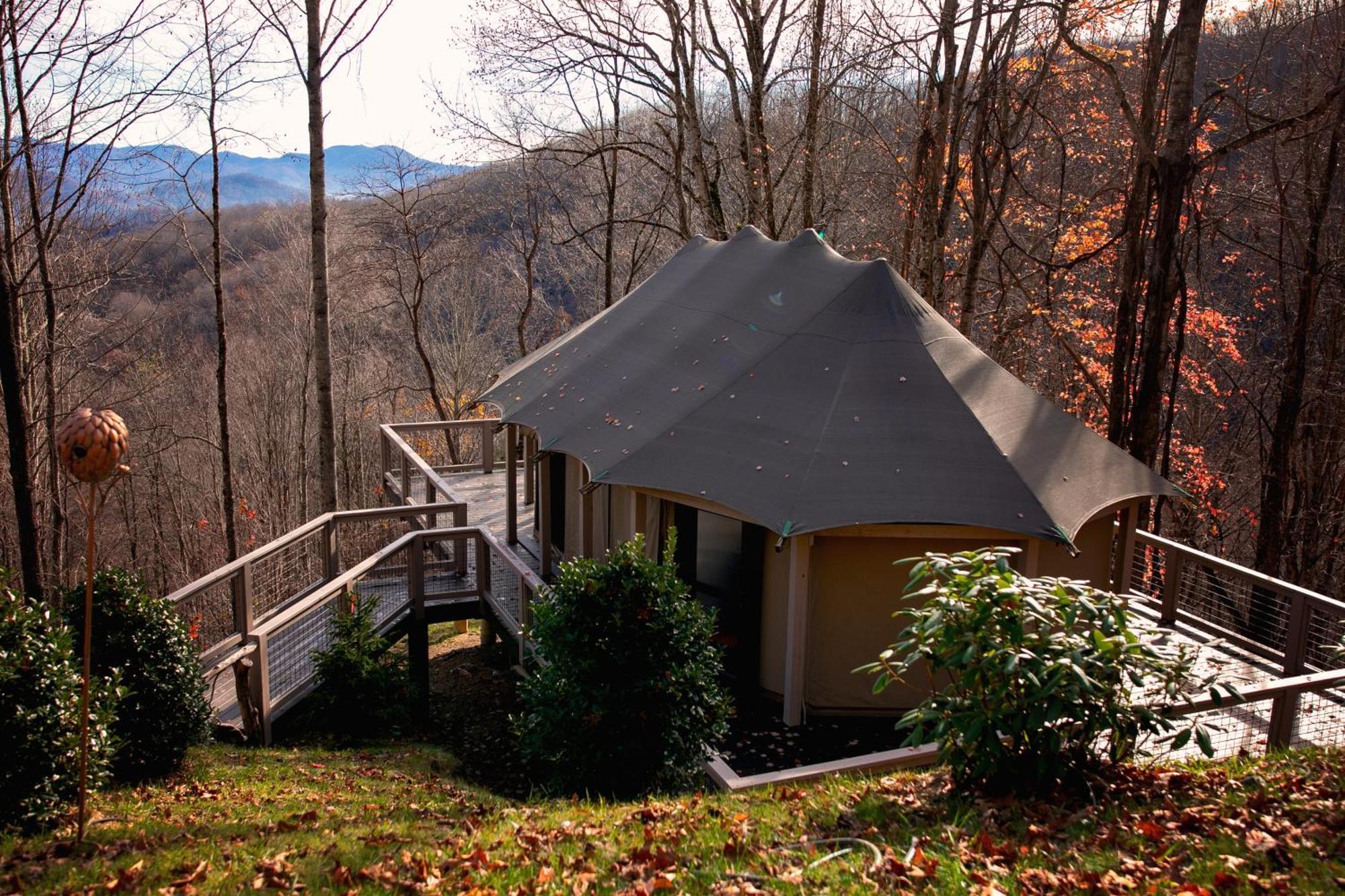 Hotel Elk & Embers Mountain Hideaway à Waynesville Extérieur photo